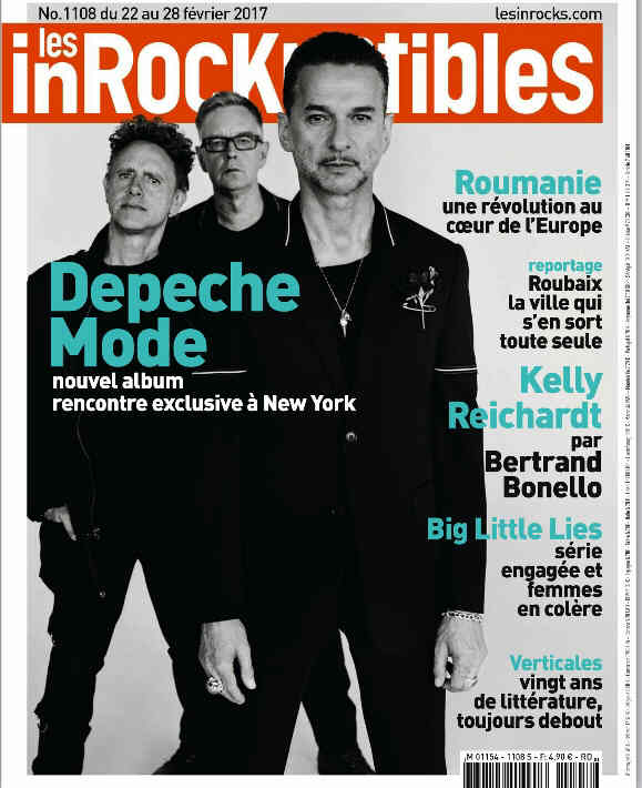 INROCKUPTIBLES | LES magazine side cover Issue 1108 22 February 2017