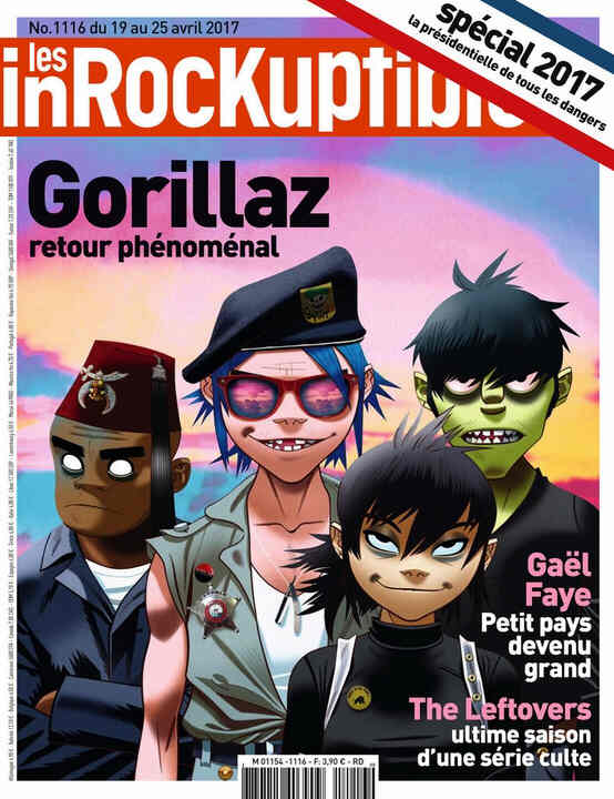 INROCKUPTIBLES | LES magazine side cover Issue 1116 19 April 2017