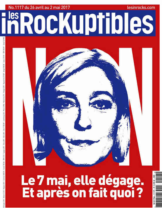 INROCKUPTIBLES | LES magazine side cover Issue 1117 26 April 2017