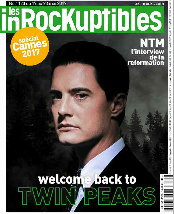 INROCKUPTIBLES | LES magazine side cover Issue 1120 17 May 2017