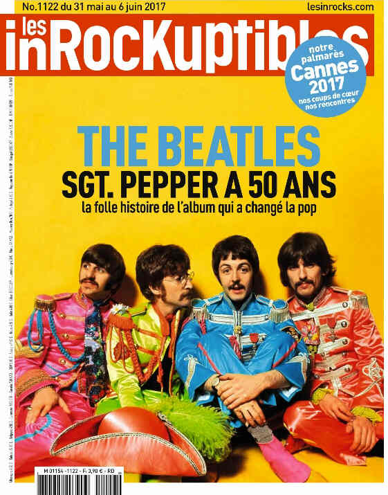 INROCKUPTIBLES | LES magazine side cover Issue 1122 31 May 2017