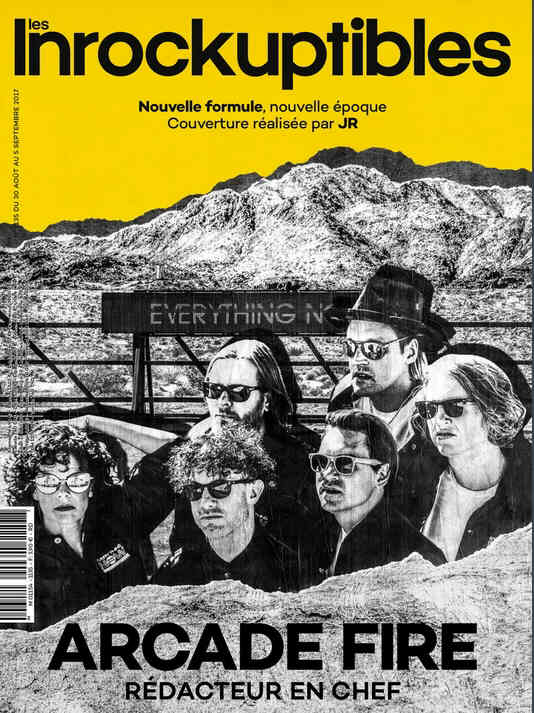 INROCKUPTIBLES | LES magazine side cover Issue 1135 30 August 2017