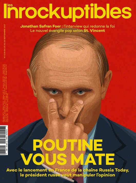 INROCKUPTIBLES | LES magazine side cover Issue 1138 20 September 2017