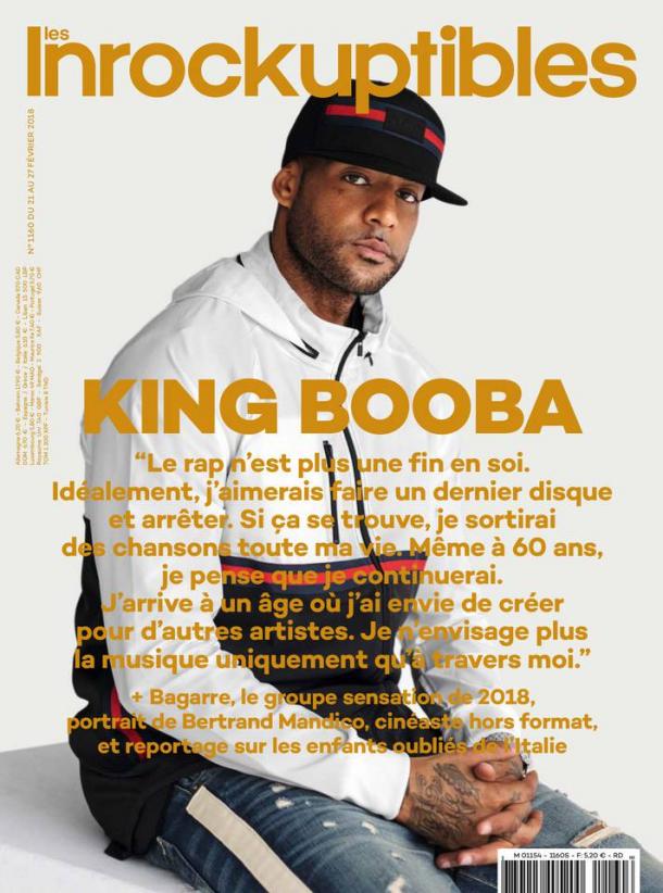 INROCKUPTIBLES | LES magazine side cover Issue 1160 21 February 2018