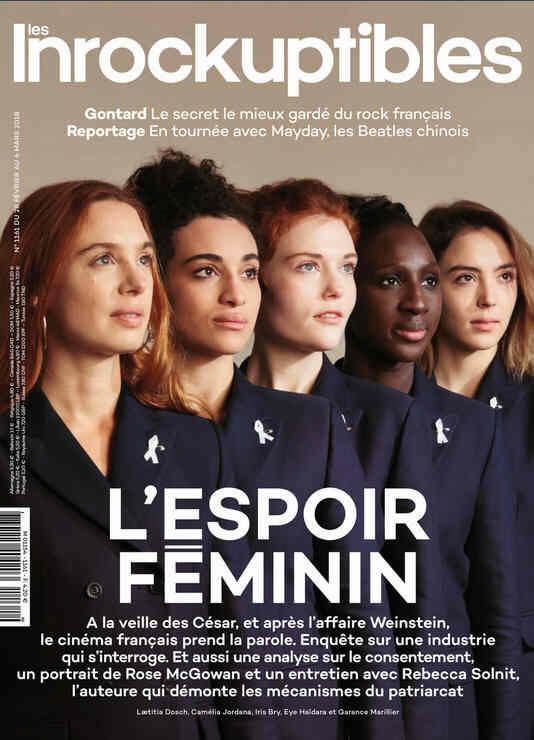 INROCKUPTIBLES | LES magazine side cover Issue 1161 28 February 2018