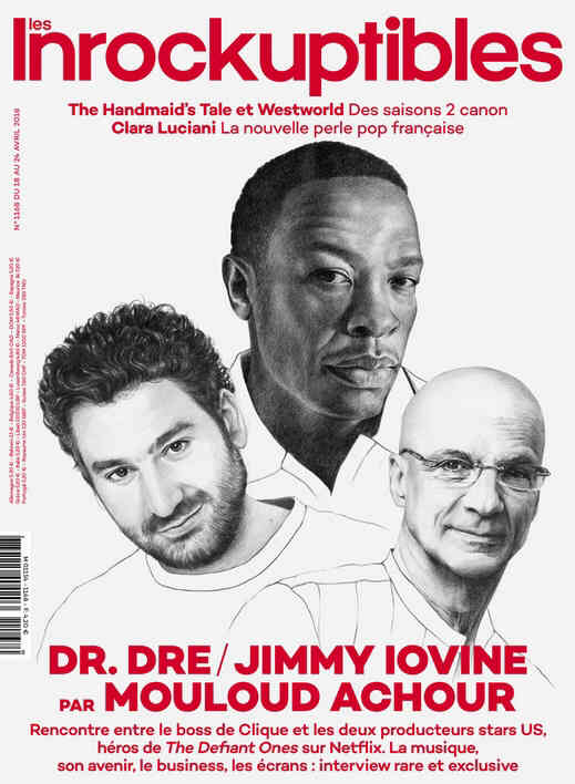 INROCKUPTIBLES | LES magazine side cover Issue 1168 18 April 2018