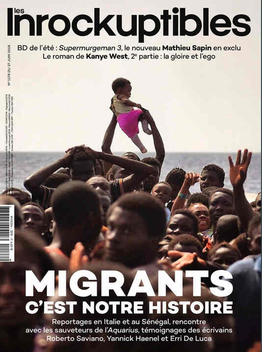 INROCKUPTIBLES | LES magazine side cover Issue 1178 26 June 2018