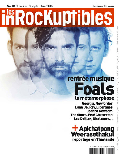 INROCKUPTIBLES | LES magazine side cover Issue 1031 2 September 2015
