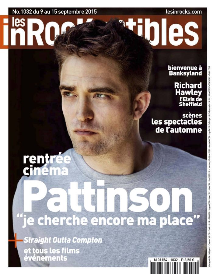 INROCKUPTIBLES | LES magazine side cover Issue 1032 9 September 2015