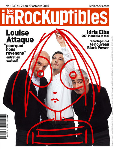INROCKUPTIBLES | LES magazine side cover Issue 1038 21 October 2015