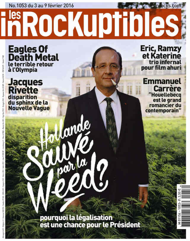 INROCKUPTIBLES | LES magazine side cover Issue 1053 3 February 2016