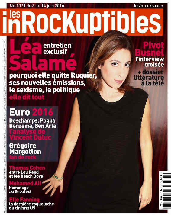 INROCKUPTIBLES | LES magazine side cover Issue 1071 8 June 2016
