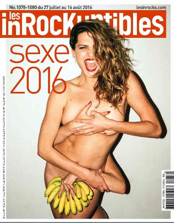 INROCKUPTIBLES | LES magazine side cover Issue 1078-80 27 July 2016