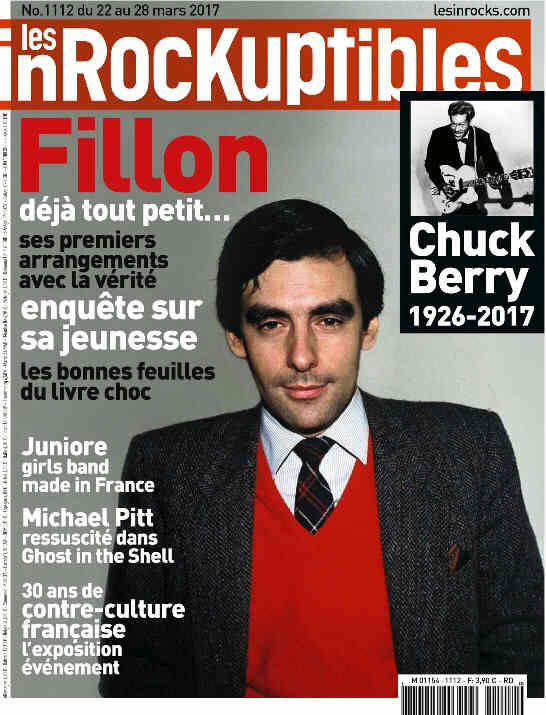 INROCKUPTIBLES | LES magazine side cover Issue 1112 22 March 2017