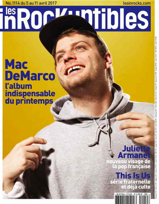 INROCKUPTIBLES | LES magazine side cover Issue 1114 5 April 2017