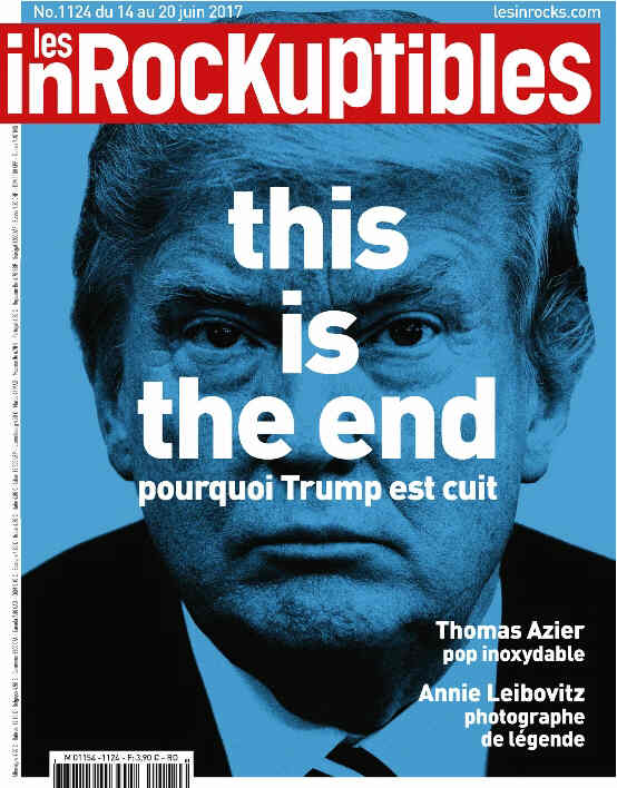 INROCKUPTIBLES | LES magazine side cover Issue 1124 14 June 2017