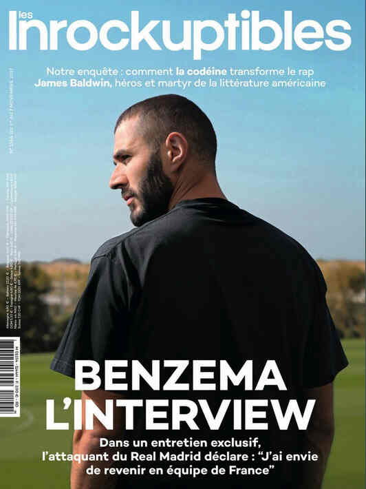 INROCKUPTIBLES | LES magazine side cover Issue 1144 1 November 2017