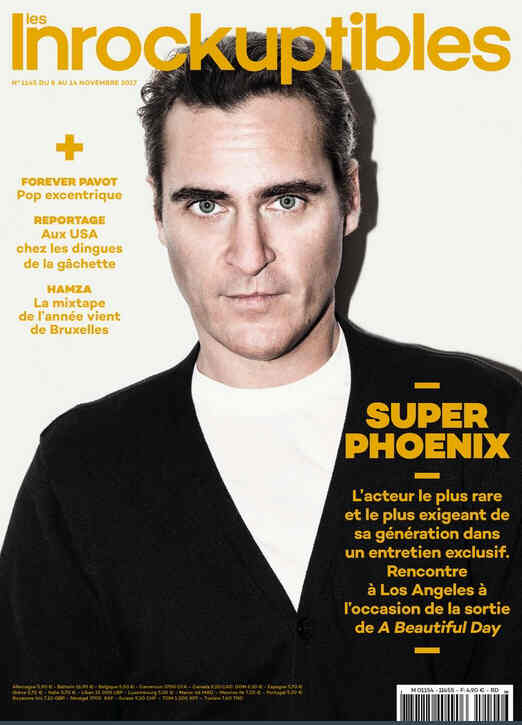 INROCKUPTIBLES | LES magazine side cover Issue 1145 8 November 2017