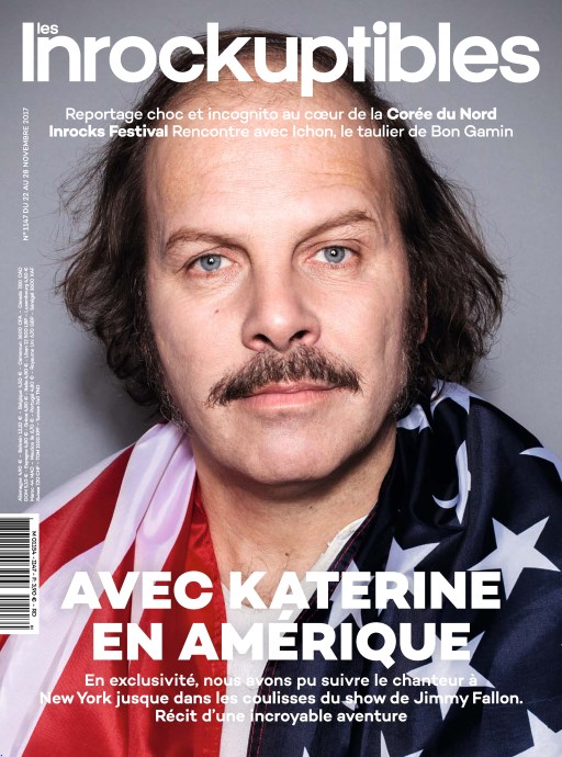 INROCKUPTIBLES | LES magazine side cover Issue 1147 22 November 2017