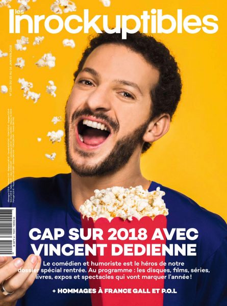 INROCKUPTIBLES | LES magazine side cover Issue 1154 10 January 2018