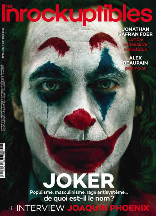 INROCKUPTIBLES | LES magazine side cover Issue 1245 9 October 2019