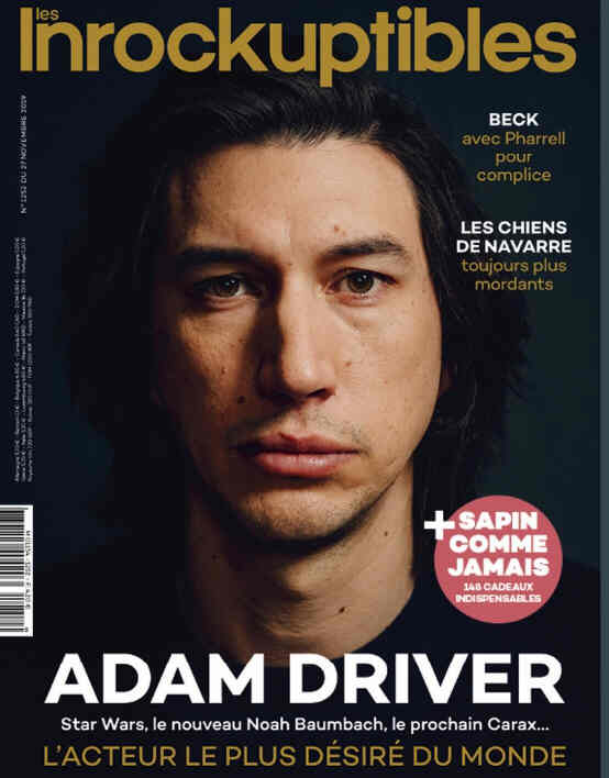 INROCKUPTIBLES | LES magazine side cover Issue 1252 27 November 2019