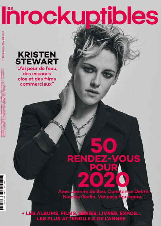 INROCKUPTIBLES | LES magazine side cover Issue 1258 8 January 2020