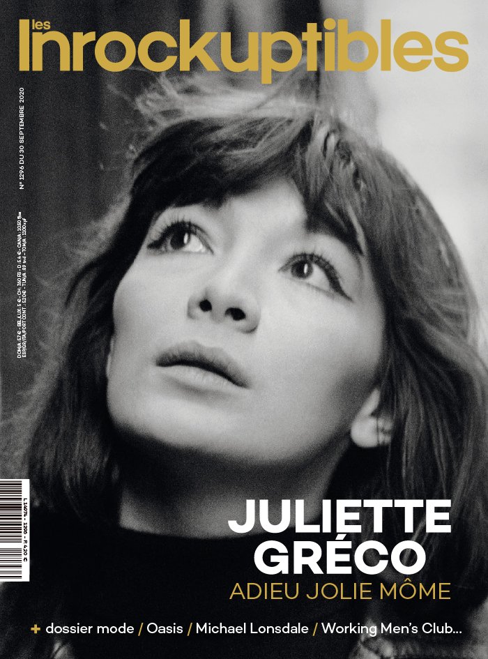 INROCKUPTIBLES | LES magazine side cover Issue 1296 30 September 2020