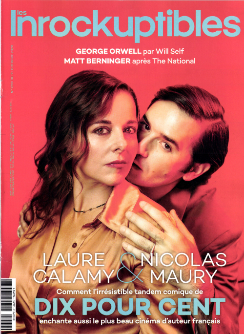 INROCKUPTIBLES | LES magazine side cover Issue 1299 22 October 2020