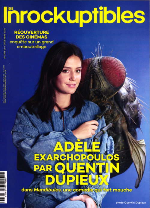 INROCKUPTIBLES | LES magazine side cover Issue 1306 9 December 2020