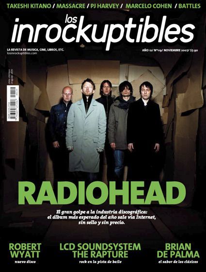 INROCKUPTIBLES | LOS magazine side cover November 2007