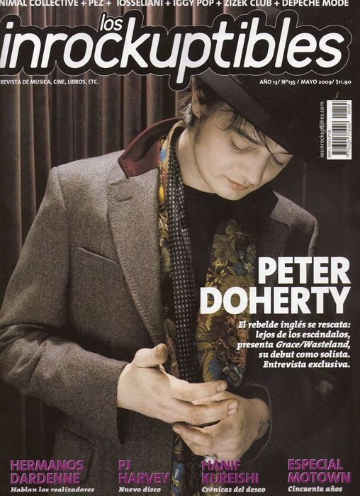 INROCKUPTIBLES | LOS magazine side cover Issue 135 May 2009