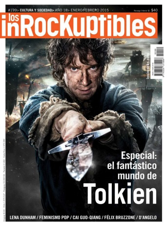 INROCKUPTIBLES | LOS magazine side cover January/February 2015