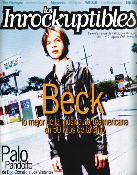 INROCKUPTIBLES | LOS magazine side cover August 1996