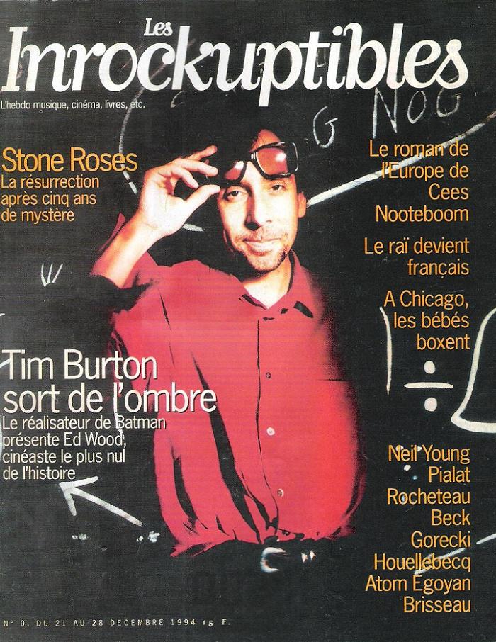 INROCKUPTIBLES | LES magazine side cover 28 December 1994