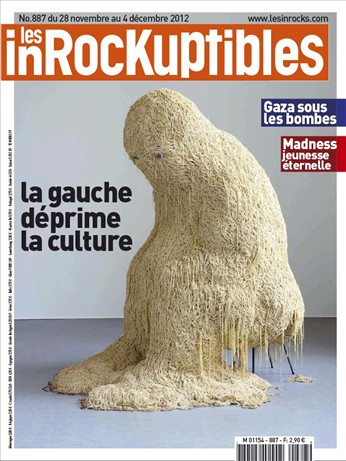 INROCKUPTIBLES | LES magazine side cover Issue 887 28 November 2012