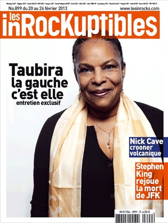 INROCKUPTIBLES | LES magazine side cover Issue 899 20 February 2013