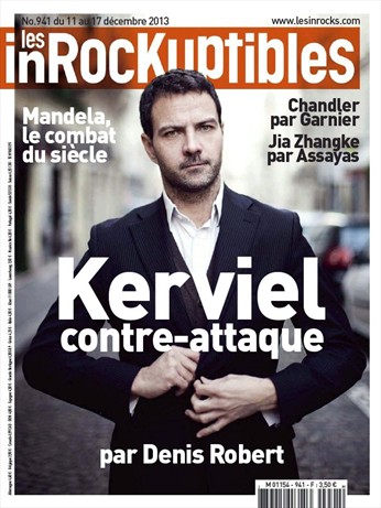 INROCKUPTIBLES | LES magazine side cover Issue 941 11 December 2013