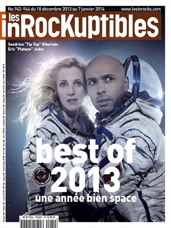 INROCKUPTIBLES | LES magazine side cover Issue 942-944 18 December 2013