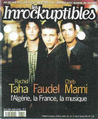 INROCKUPTIBLES | LES magazine side cover Issue 138 11 February 1998