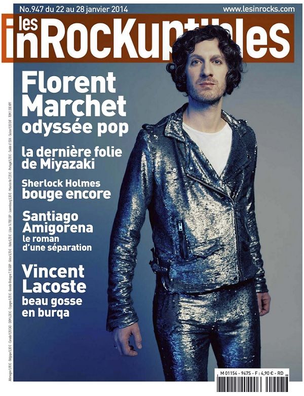 INROCKUPTIBLES | LES magazine side cover Issue 947 22 January 2014