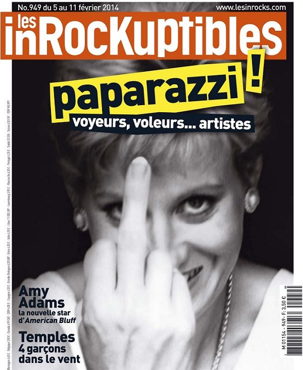 INROCKUPTIBLES | LES magazine side cover Issue 949 5 February 2014