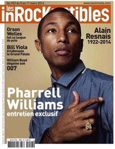 INROCKUPTIBLES | LES magazine side cover Issue 953 5 March 2014