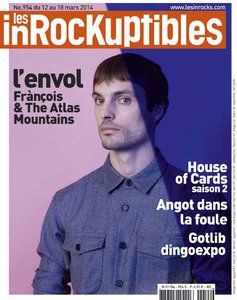 INROCKUPTIBLES | LES magazine side cover Issue 954 12 March 2014