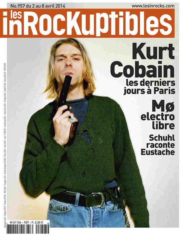 INROCKUPTIBLES | LES magazine side cover Issue 957 2 April 2014