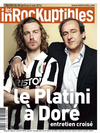 INROCKUPTIBLES | LES magazine side cover Issue 961 30 April 2014