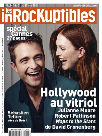 INROCKUPTIBLES | LES magazine side cover Issue 964 21 May 2014