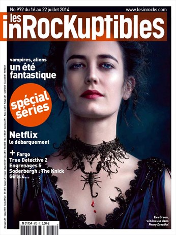 INROCKUPTIBLES | LES magazine side cover Issue 972 16 July 2014