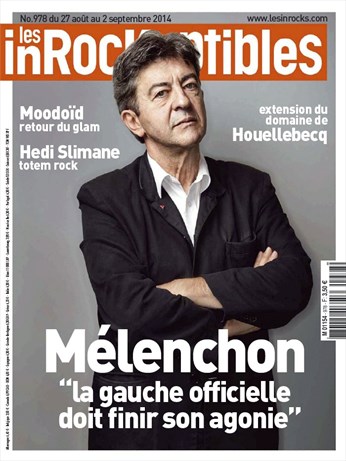 INROCKUPTIBLES | LES magazine side cover Issue 978 27 August 2014