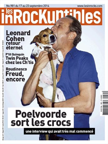 INROCKUPTIBLES | LES magazine side cover Issue 981 17 September 2014